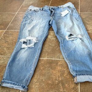 KanCan Light Blue Distressed Women Jeans